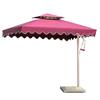 Outdoor Square Patio Umbrella with Marble Base