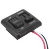 12V DC Toggle Switch with High Side Dimmer Control for LED Halogen Incandescent RV Car Truck Strip Dimmer Control Switch for LED