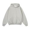 Men's Fleece Hoodie 350G Heavyweight Solid Color Oversized Pullover Fall Winter Streetwear