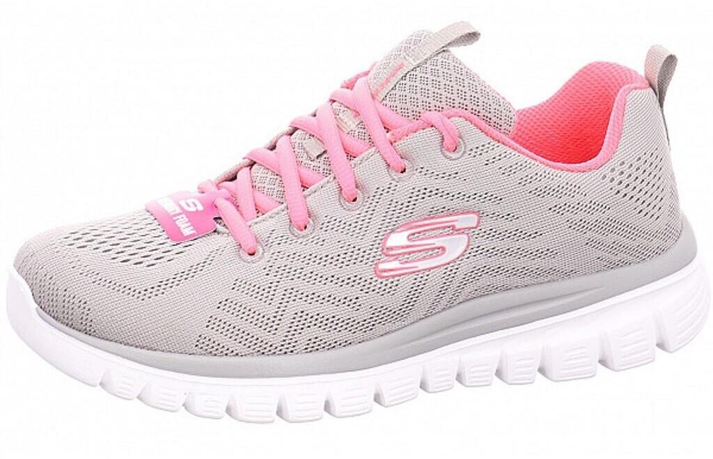 Кроссовки Skechers Graceful - Get Connected серый/коралловый