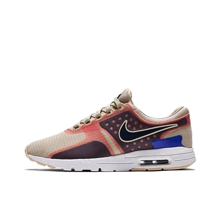 

Nike Air Max Zero SI Oatmeal Women Sneakers Tan White-Paramount-Blue-Binary-Blue 881173-101 35.5