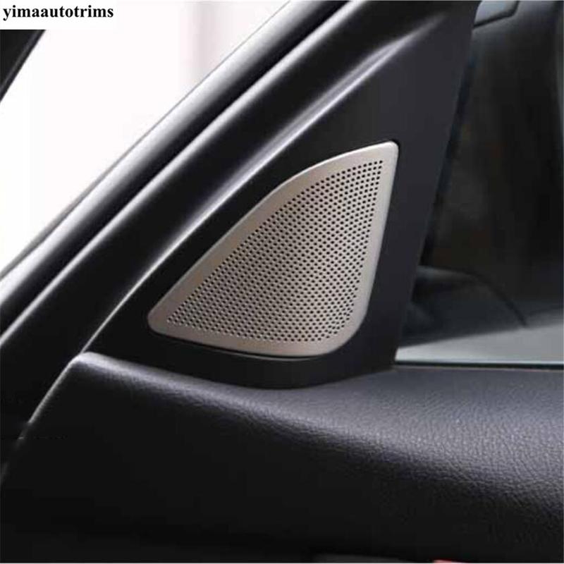 Car Styling Front Door A Pillar High Range Speaker Horn Loudspeaker Cover Trim Accessories For BMW 3 Series F30 320i 2013 - 2018