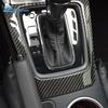 Real Soft Carbon Fiber Sticker for Subaru Forester 2013 2014 2015 2016 Car Center Console Panel Cover Accessories Interior Trim