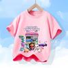 Gabby’s Dollhouse DJ Catnip Print T-Shirt for Boys Soft Breathable Kids Top