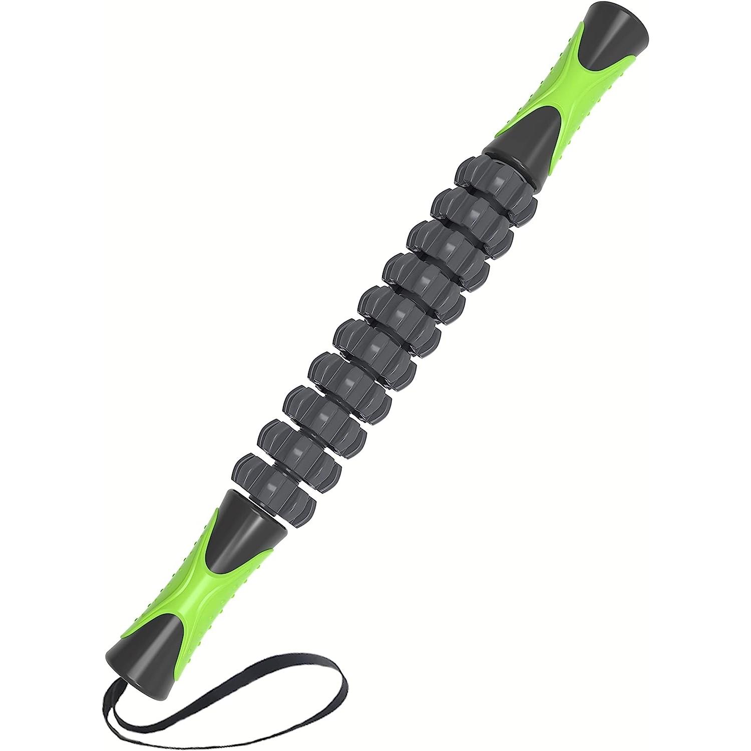 

Роллер для мышц спортсмена, ролик для мышц фасции освобождает фасцию, чтобы уменьшить боль, облегчить болезненность и скованность частей тела: икры, бедра, плечи