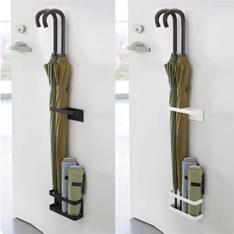 Magnetic Storage Rack For Umbrella Stands Storage Holder Height Adjustable Storage Rack Umbrella Organizer