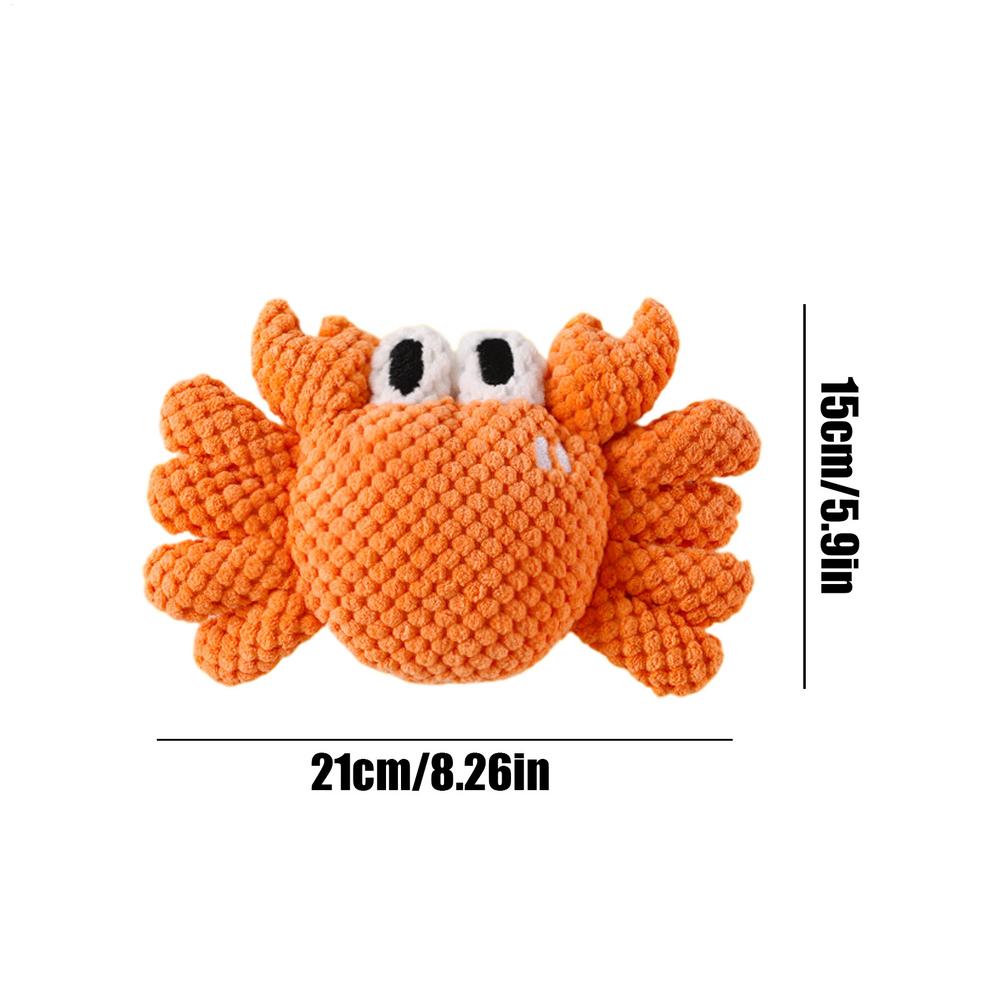 Dog Toys Interactive Pet Enrichment Teething Game Interactive Squeaky Dog Chew Toy for Boredom Play Fetch Throwing Biting