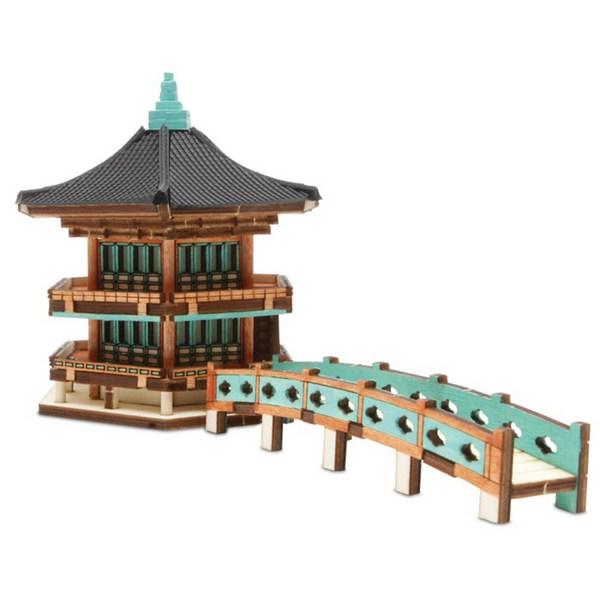 

Воздушная комната Hyangwonjeongjeong сборочный комплект DIY Корея 3d головоломка