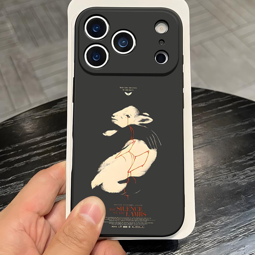 HANNIBAL Phone Case For IPhone 17 Pro Max 16 15 14 Pro Max 13 11 X Xs Xr 8 7Plus Silicone Cover