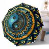 Yin-Yang Harmony Mandala Outdoor Automatic Umbrella Retractable Design with 8-Rib Durability Lightweight Perfect Gift for Friends Family