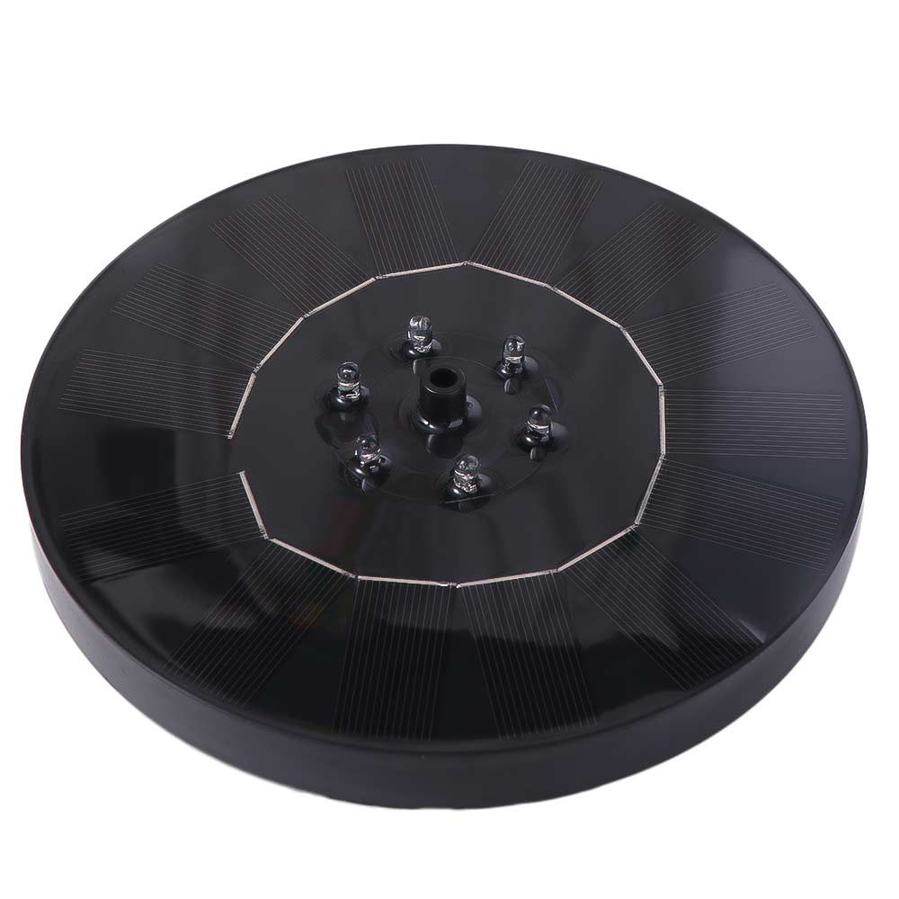 Energy-saving Fountain Water Pumps LED Colorful Light Solar Fountain Light  Indoor/Outdoor Use