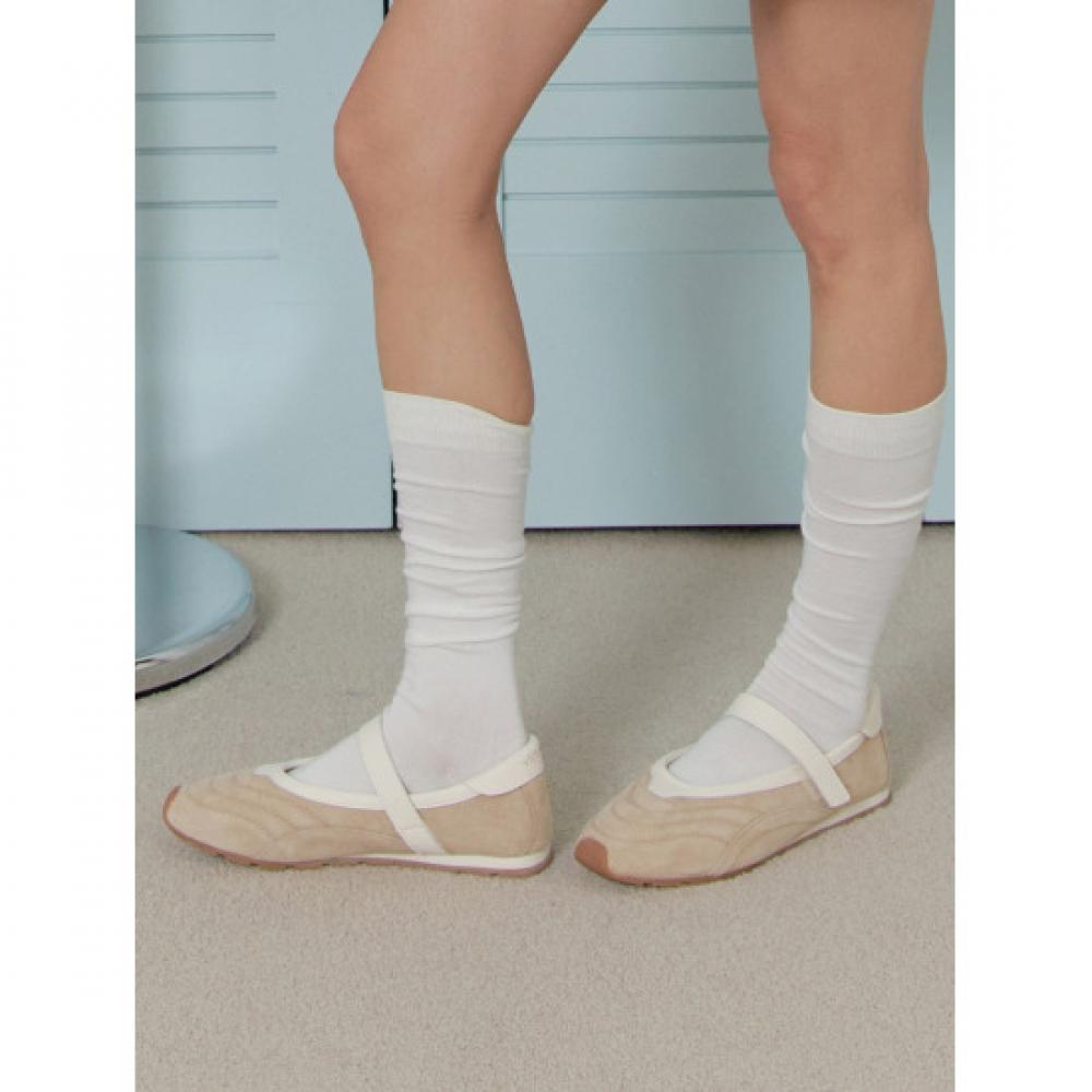 Victoria Shoes Victoria Aster Suede Ballerina Flats Beige 1159107 Beige