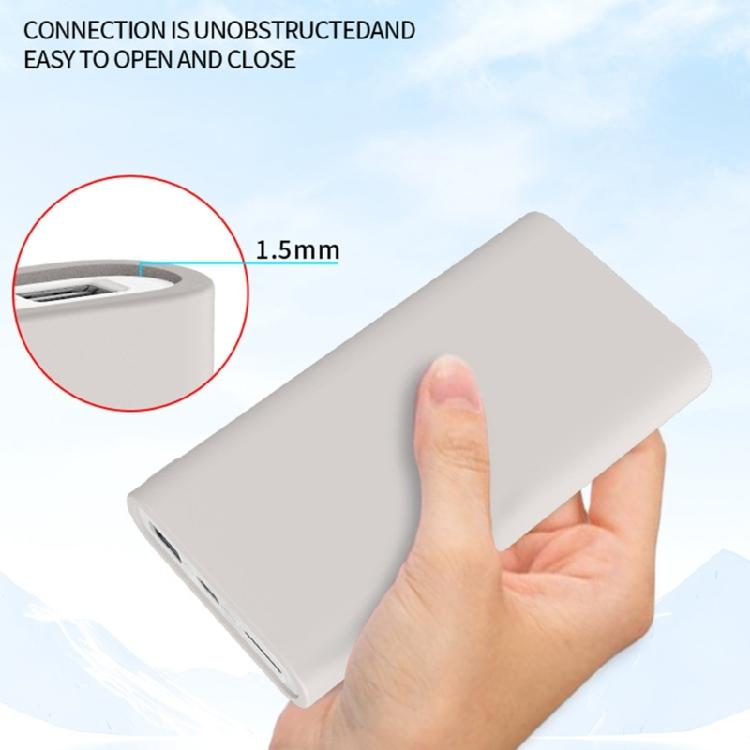 Silicone Housing Sleeve for 100W Mobile Power Delivering Durability Water Resistance Protections Case Cover