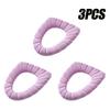 20 pezzi Cuscino per sedile WC per uso domestico Inverno Ispessito Peluche Cuscino per sedile WC Scalda sedile WC Coprisedile per WC