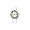 50 Meters Waterproof, Quartz Movement, Leather Strap, Japanese and Korean Watch, Women's Watch, Silver Dial LTP-E120L-7A2