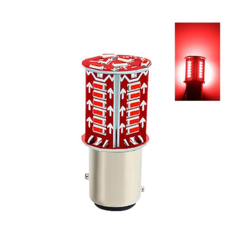 

1 шт. стробоскопический стоп-сигнал светодиодная лампа автомобильный задний стоп-сигнал поворотник задний ход стояночный фонарь 12 В 1157 мигающие лампы для авто мотоцикла красный