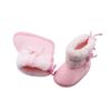 Winter Toddler Infant Newborn Baby Boy Girl Winter Fur Snow Boots With Bow Tie Warm Shoes Mid-tube Booties Little Kids Shoes