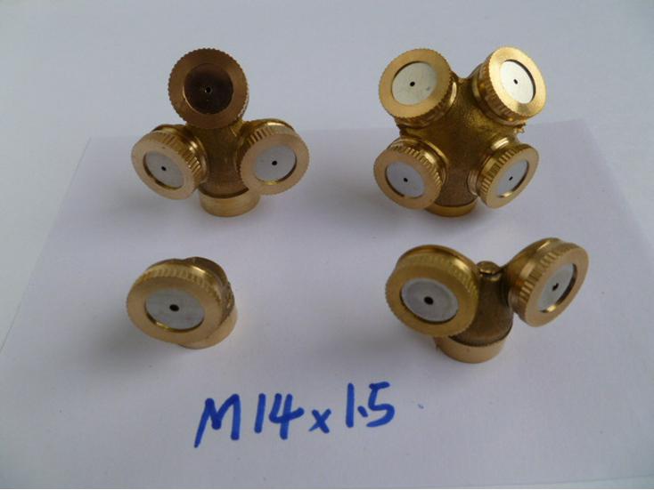 

Stainless Steel & Copper Single Nozzle Sprayer Accessories for Atomization & Cooling Single Nozzle