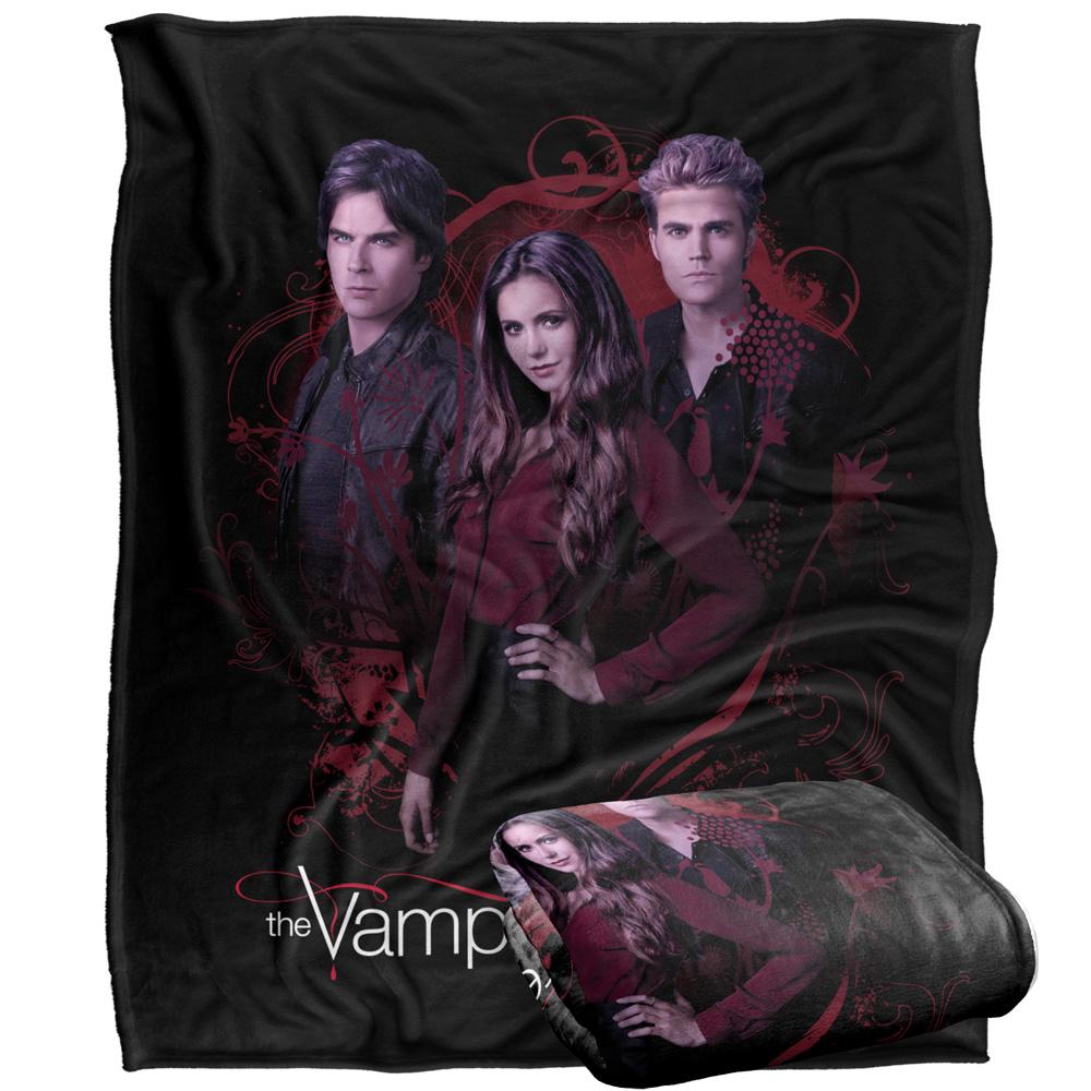 Vampire Diaries Damon, Stefan, Elena Blanket
