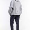 Gio Sanggio Balloon Cocoon Hoodie Gray ZF2JP204GY