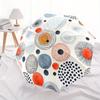 1pc Watercolor Dots Design Folding Umbrella , 8 Ribs Casual Durable Lightweight Portable Travelling Umbrella For Men & Women Yy250728123