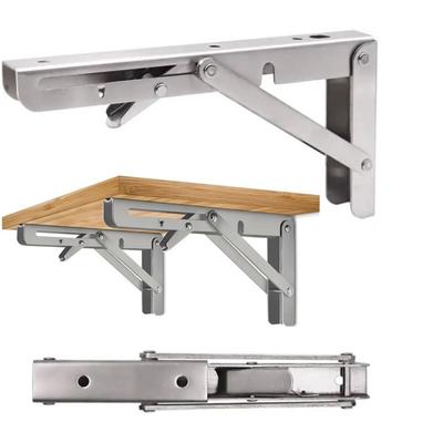 Ruimtebesparende Wandmontage Steun Inklapbare Wandmontage Plank Huis Driehoekige Beugel