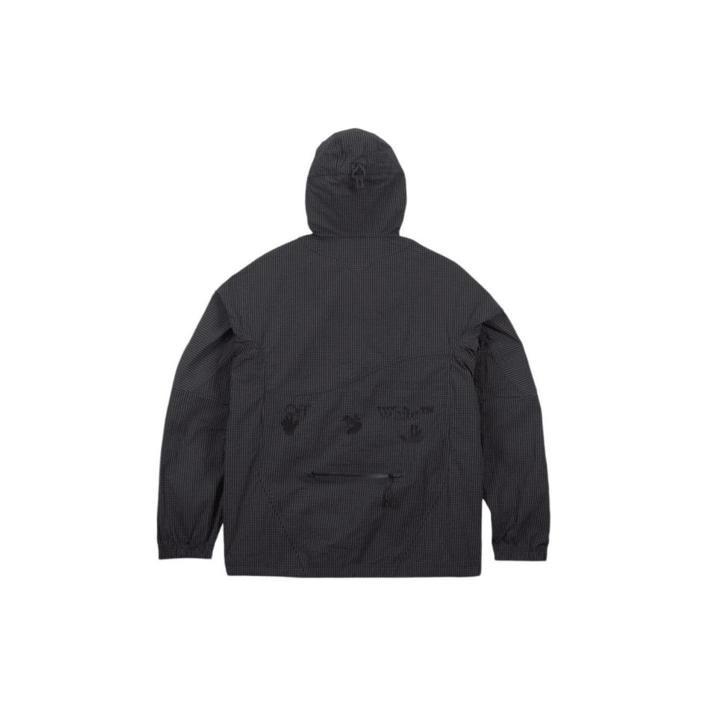 Nike X Off-White MC Anorak Jacket Asia Sizing 'Black' Men's DV4451-010