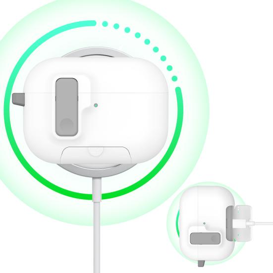 Earbud Protective Case for AirPods Pro 3 Charging Case Portable Shockproof Wireless Earphone Cover Protector Shell Skin with Lock Phone Holder