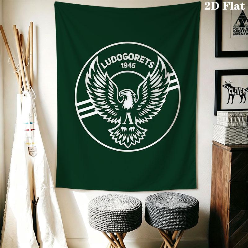 PFC Ludogorets Razgrad Wall Hanging Printed Fabric Blanket Decorative Tapestries for Bedroom Living Room Home Decor