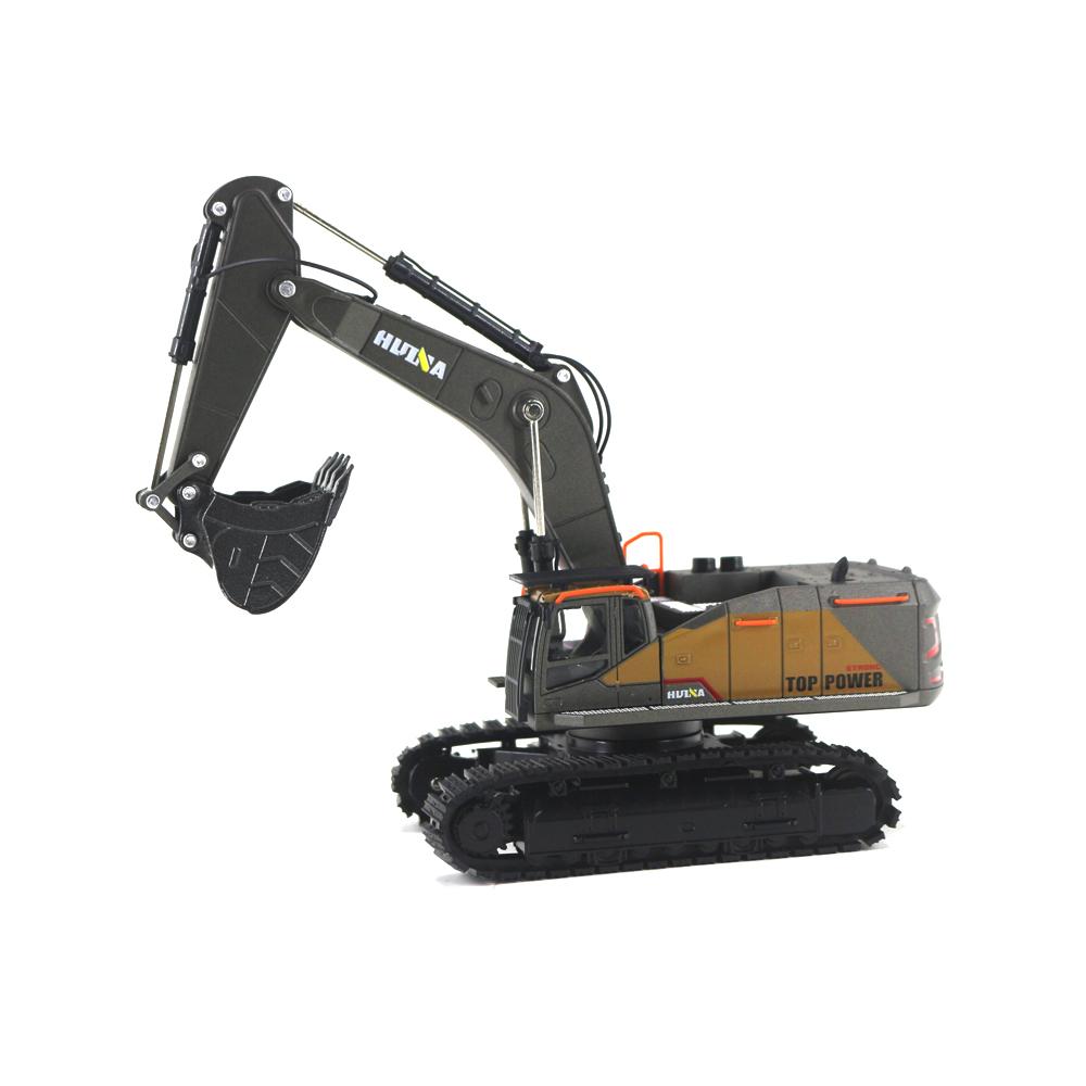 

Non-Toxic Huina 1721 1/50 Alloy Excavator Children Toy Children Simulation Fall-Resistant Crawler Engineering Vehicle Hand Hook Machine Model