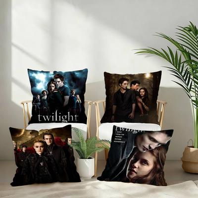 כיסוי לכרית M-Movie T-Twilight קטיפה קצרה קישוט לספה מתנה לבית הדפסה דו-צדדית כרית