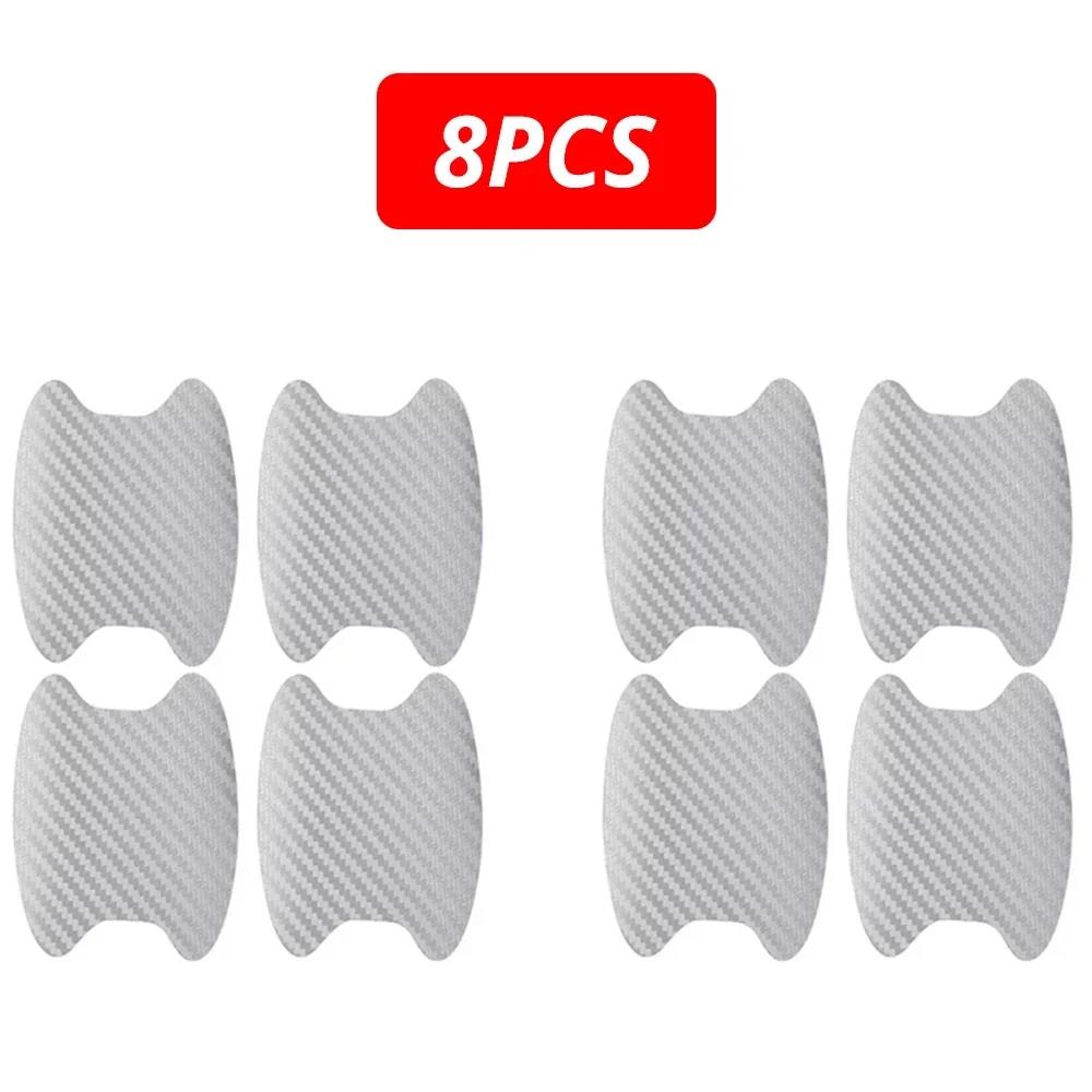 Car Door Handle Stickers Carbon Scratches Resistant Cover Protection Film Exterior Styling auto Accessories Defense Universal