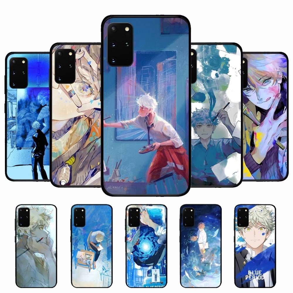Anime Blue Period Phone Case For Samsung S 24 fe 25 Ultra plus 20 lite 21 30 22 23 24 22 Ultra 5G Fundas