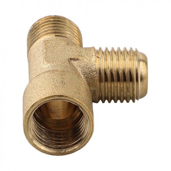 Efficient 14*1 5 Tee Conversion Connector for Air Compressor Accessories