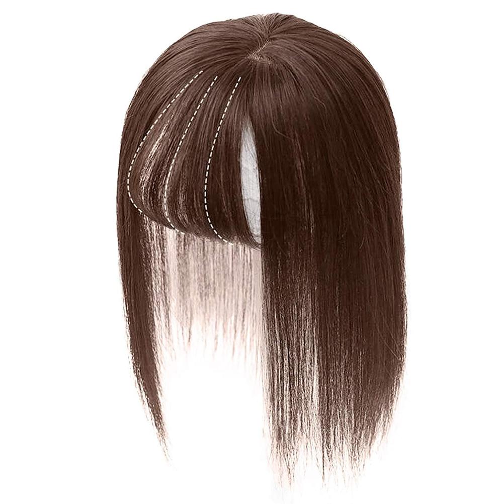 Hair Toppers Silk Base Crown Topper Human Hair Clips Toppers Top Hairpieces for Women Thinning Hair Cover