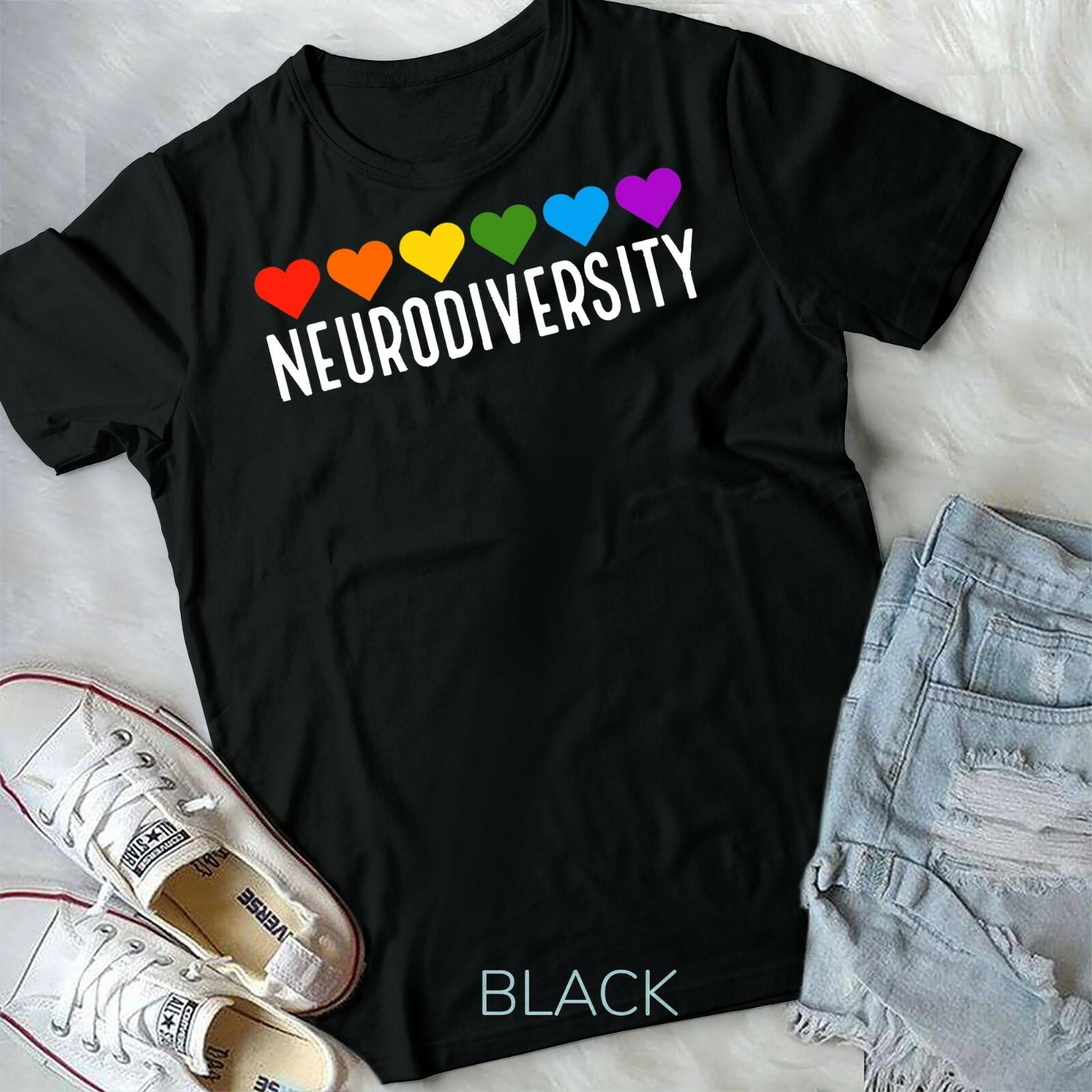 Novelty Neurodiversity Neurodivergent proud autistic shirt Unisex Youth T-shirt S