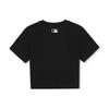 New MLB SS23 Heart Series Regular T Shirt Women's Black 3FTSH0243-50BKS