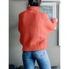 Womens Off The Shoulder Sweater Casual   Knitted Loose Long Sleeve Pullover