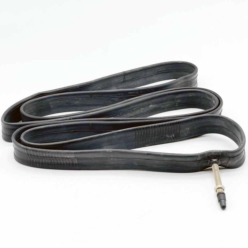 LEXOR Bicycle Tire and Long Spare Replacement Inner Tube for Road and Cross 1 Piece Tube, 700, 23C/25C, Presta, Valve, 60mm, Thick, Bikes,