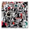 Vagabond Graffiti Sticker Set: 55 Cartoon Stickers for Decorating Luggage and Scooters