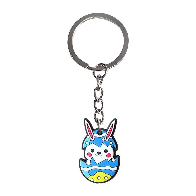 Easter Egg & Rabbit Keychain Pendants - Backpack Charms
