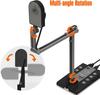 TreasLin HDMI Document Camera 15MP Output Supports Video Import To PC and Save Images To SD Card 4K High Definition Image Quality External Input