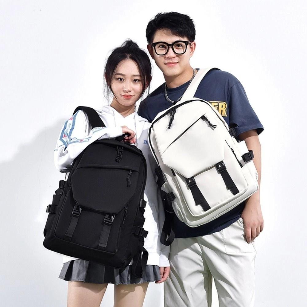 Large Capacity Oxford Cloth Backpack Multi-pocket Laptop Bag Storage Travel Knapsack  Business