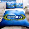 3PCS Hertha Bsc Berlin Crest Bedding Set 2D Printing (Includes 1 Duvet Cover + 2 Pillowcases Coreless), Bedroom decor,Fan Gift