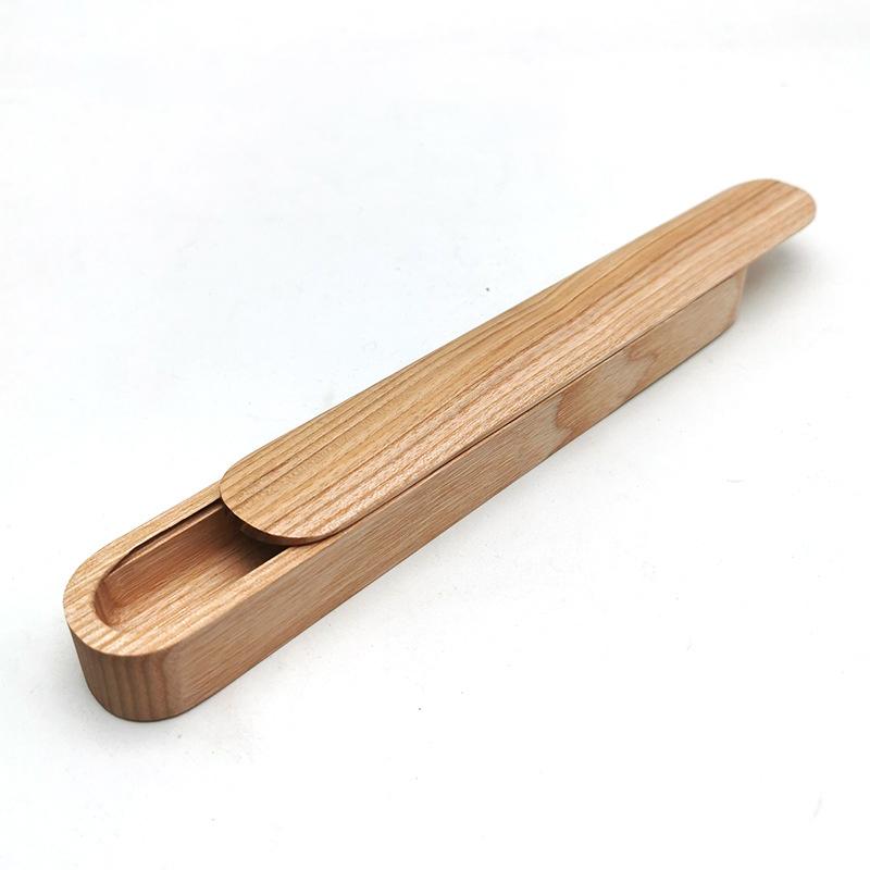 Japanese Sushi Chopsticks Box Home Tableware Holder Black Walnut Wooden Portable Travel Outdoor Chopsticks Case Cutlery Box