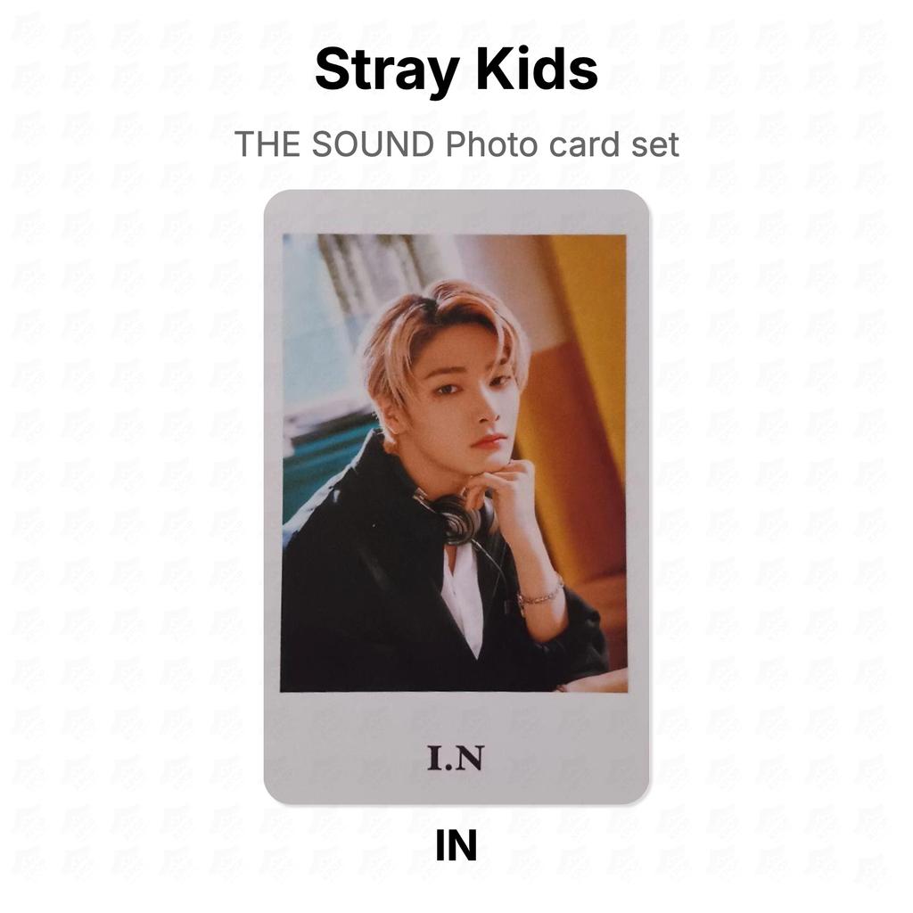 Stray Kids THE SOUND Photo card set Official Photocard