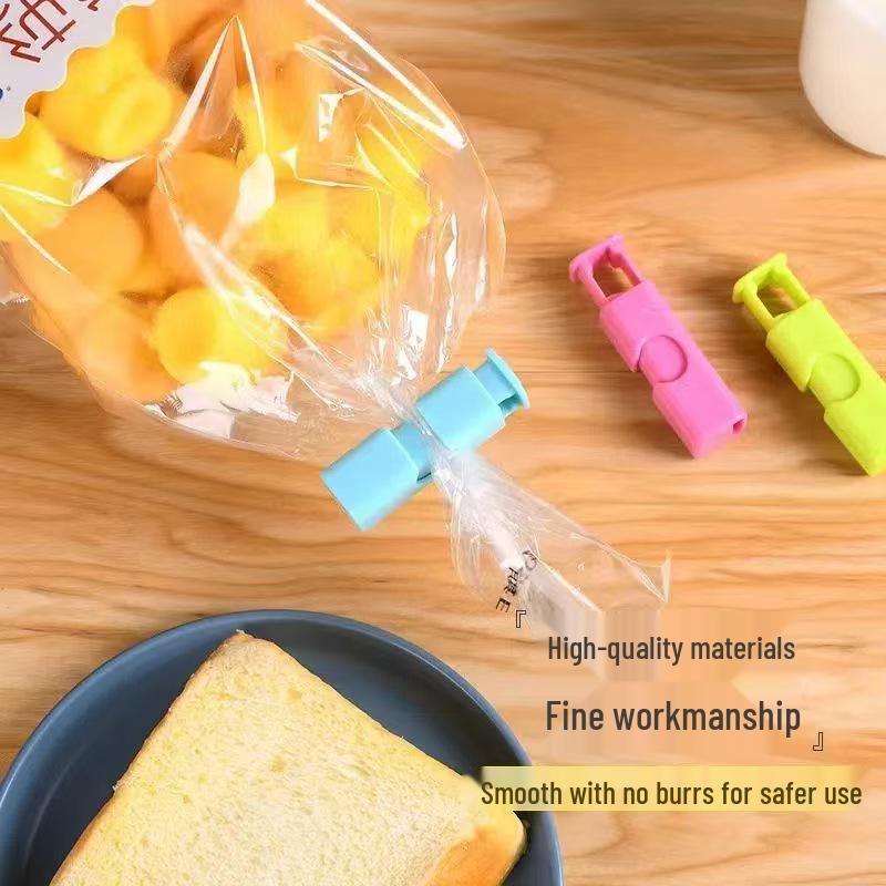 Multi-Function Plastic Snack & Bread Bag Sealing Clip - Moisture-Proof & Fresh-Keeping