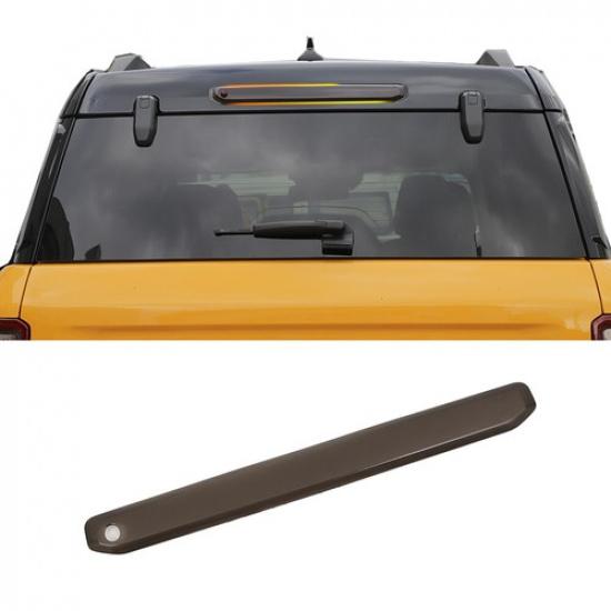 3rd Third High Brake Light Lamp Trim Cover For Ford Bronco Sport + Smoked