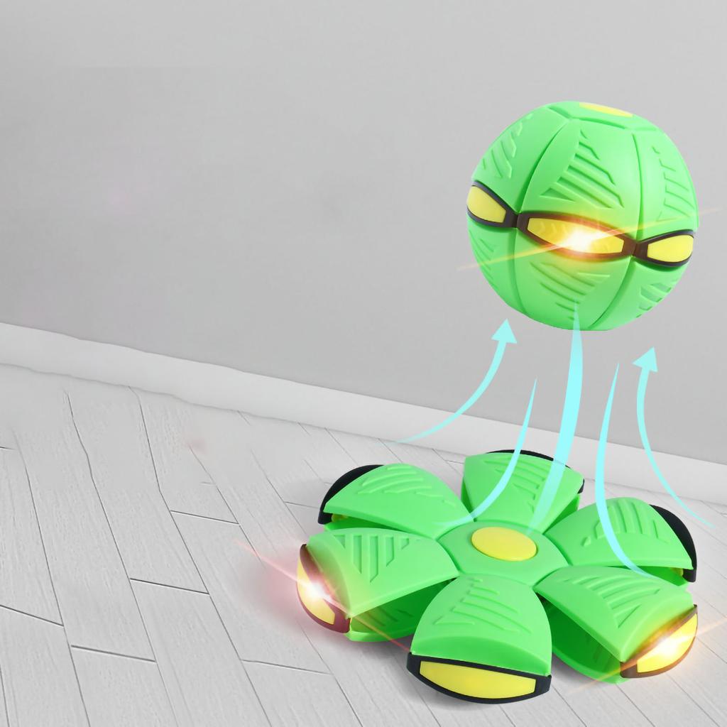 Dekompresní interaktivní házecí míč s plochým míčem pro rodiče a děti, zelený