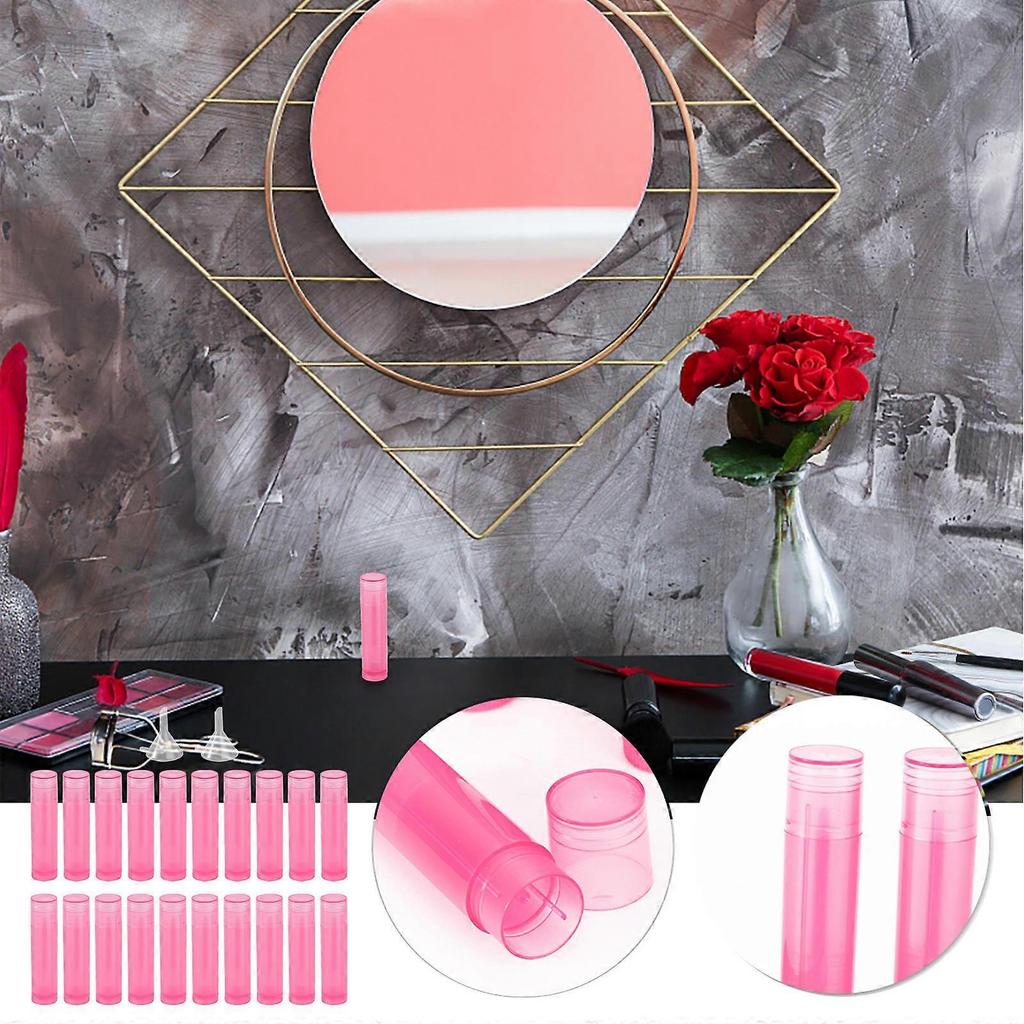 Lipstick Tube Practical Empty Lip Pomade Tubes for Storage Use 20Pcs